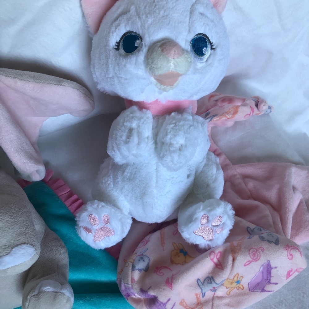 Disney parks Marie plushie from The Aristocats